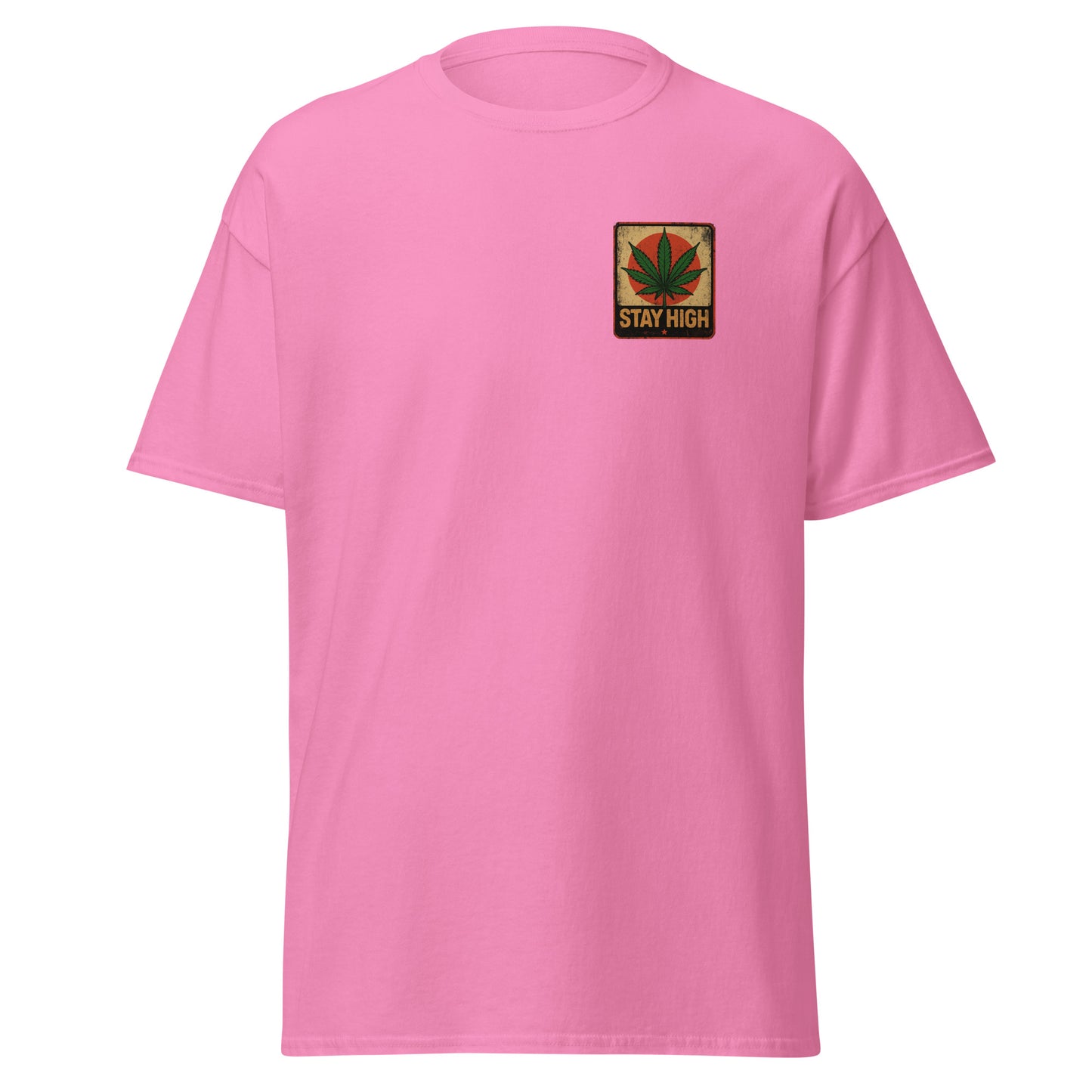 Weed Shirt - Skater Shirt in rosa
