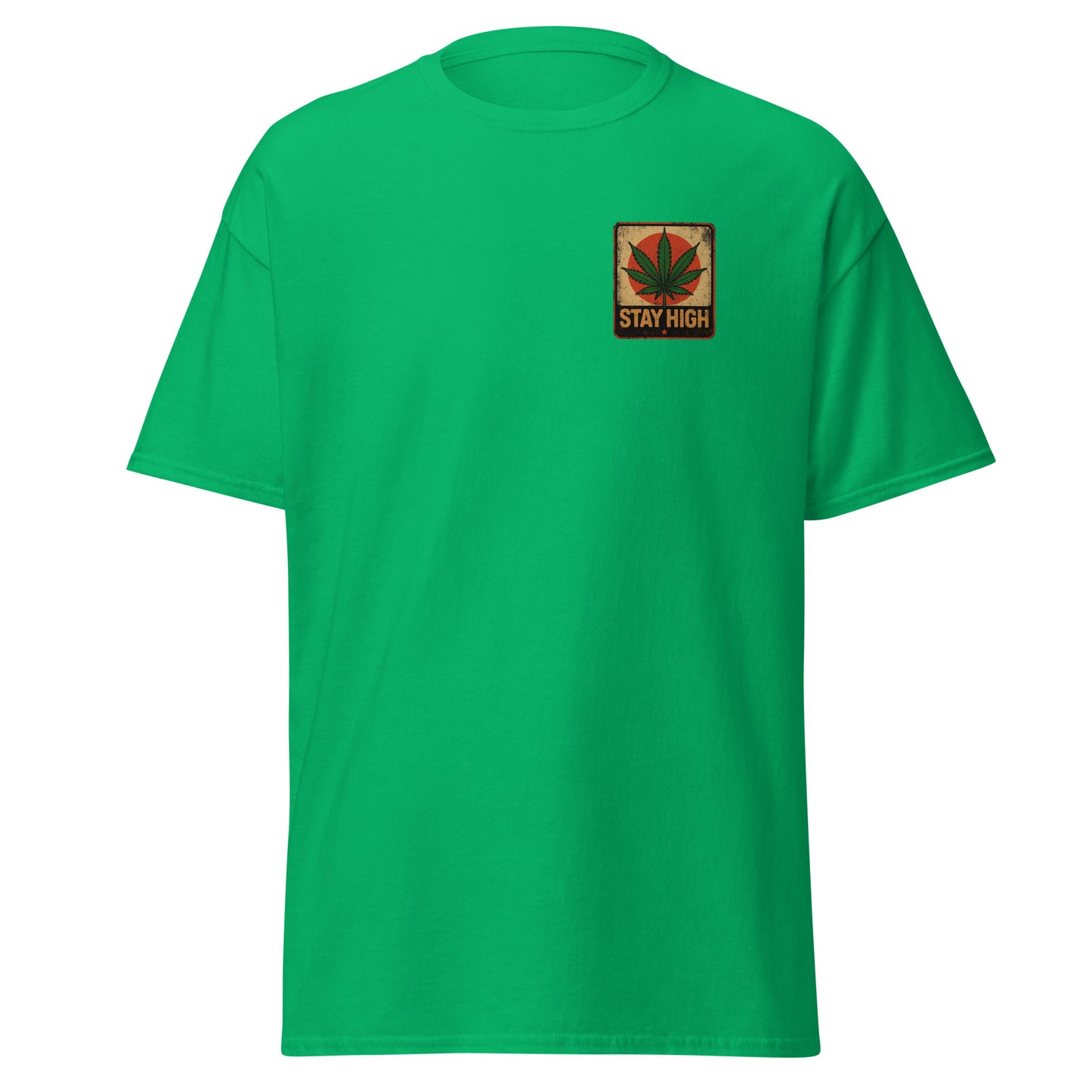 Weed Shirt - Skater Shirt in grün