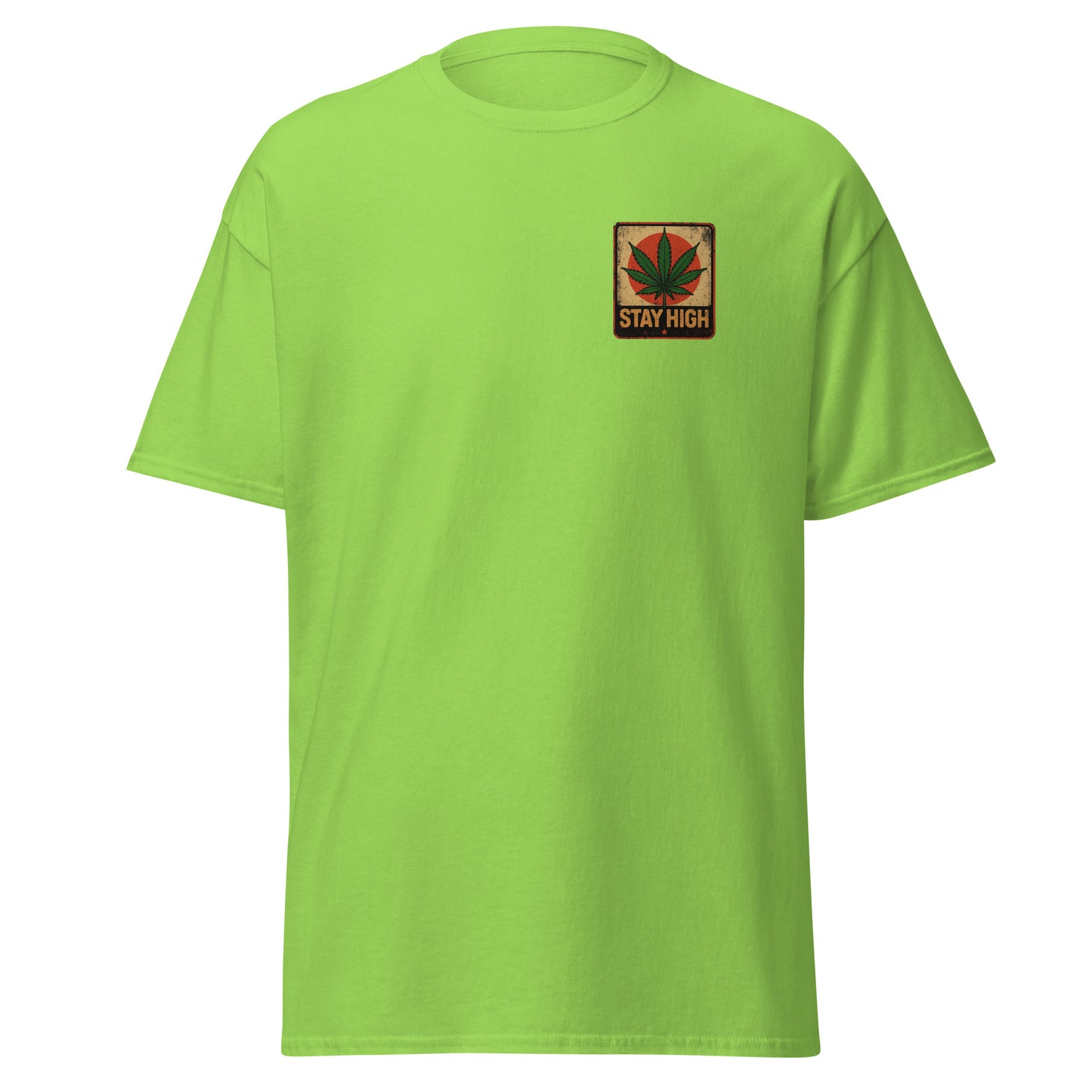 Weed Shirt - Skater Shirt in grün