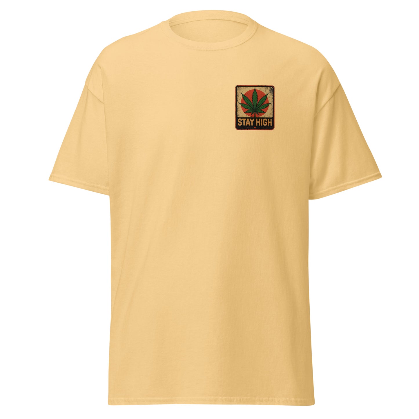 Weed Shirt - Skater Shirt in braun